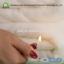 flame retardant polyester wadding for bedding and garment